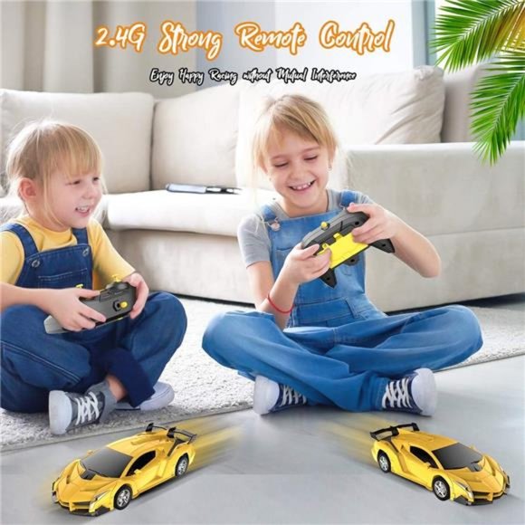 Remote Control Car, Transform Robot RC Cars for Kids Toys, 2.4Ghz 1:18 Scale - Picture 2 of 6